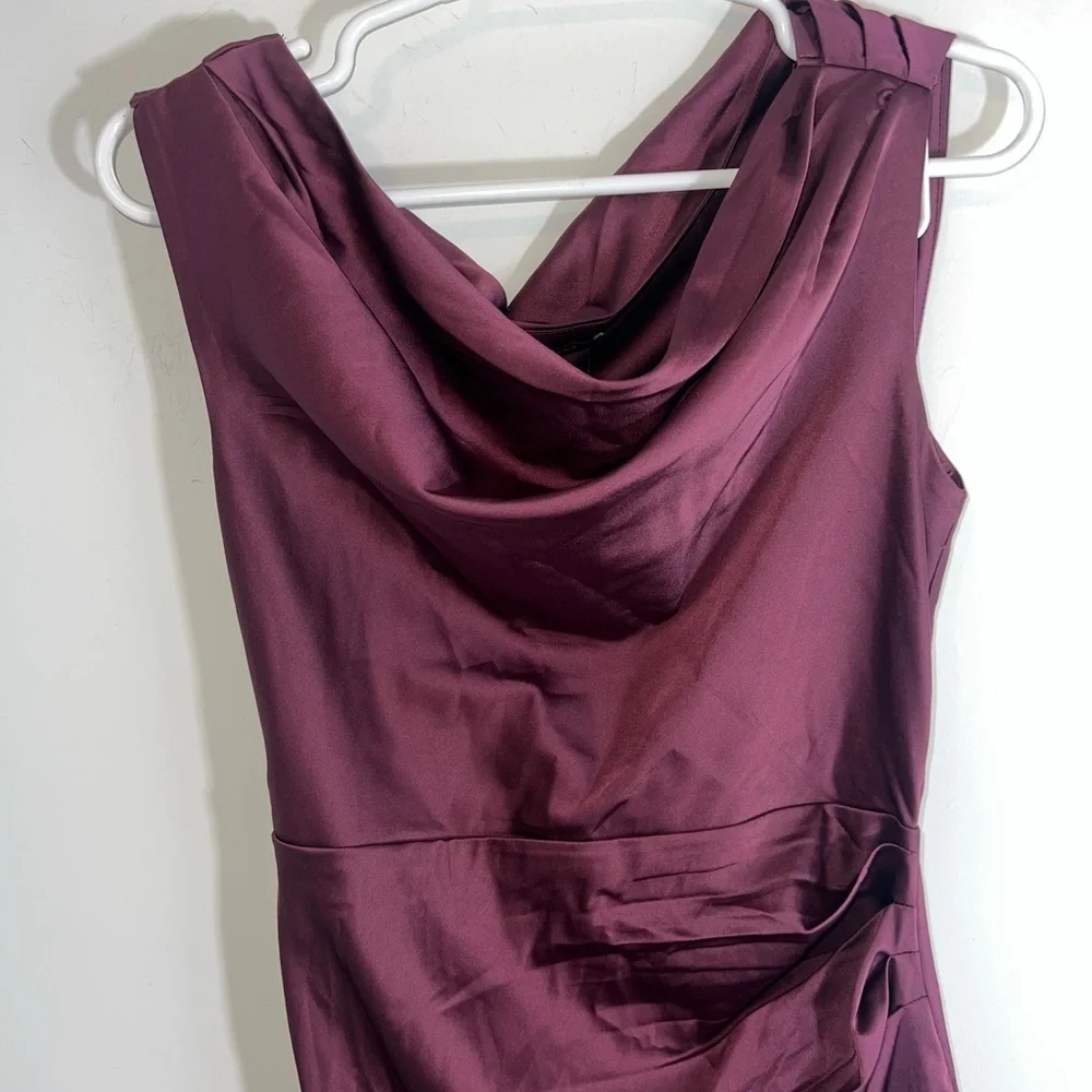 Abercrombie & Fitch NEW Cowl Neck Draped Maxi Dress small